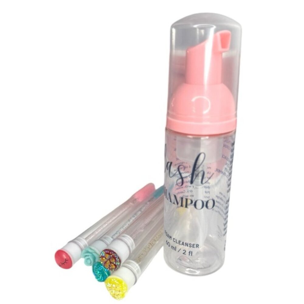 NEW Lash Shampoo Eyelash Extension Cleaning Kit - Picture 12 of 14